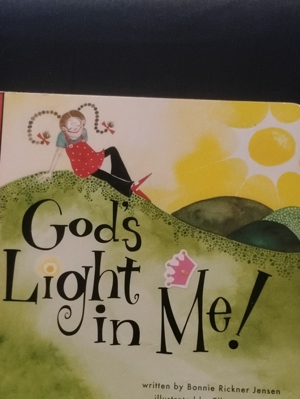 God's Light in Me! Wall Art Print - Multicolor